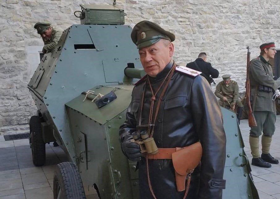 Айвар Аболиньш броневик